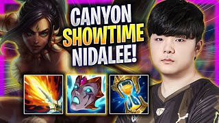 CANYON SHOWTIME WITH NIDALEE! - GEN Canyon Plays Nidalee JUNGLE vs Wukong! | Season 2024