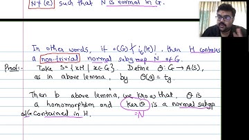 Group Theory Lecture 13