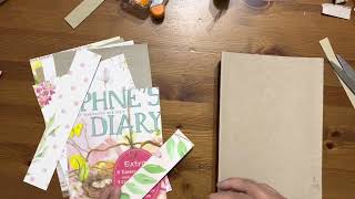 Making a Daphnes Diary journal inspired by @RosyJournal