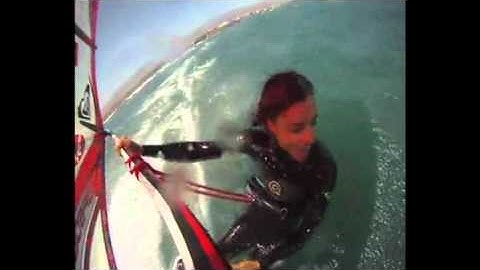 Daida Moreno windsurfer