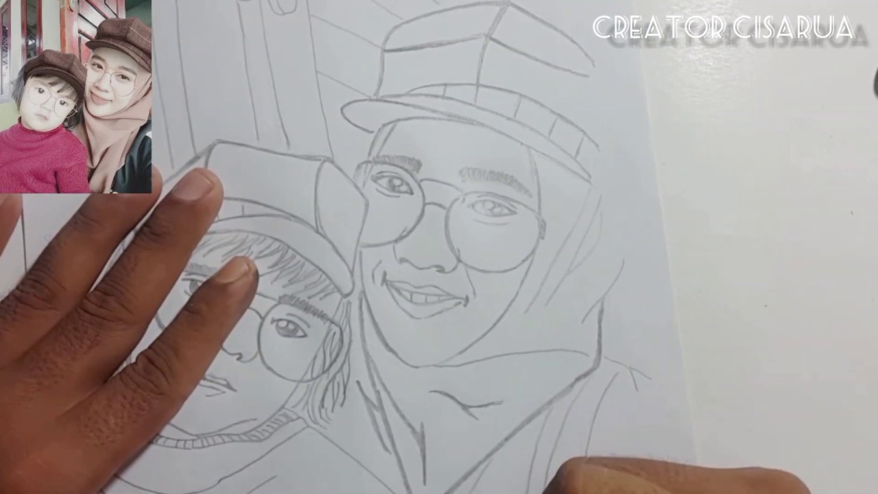 BELAJAR MENGGAMBAR SKETSA  YouTube