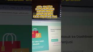 yu bikin project web marketplace gratis #codingpemula #shortsvideo #likeandsubscribe
