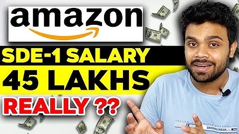 Amazon SDE1 45.5 Lac Detailed CTC Breakdown | Base, Bonus, Stocks, Benefits
