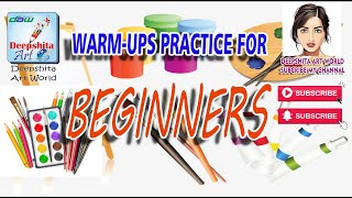 Easy Drawing Warm Ups Target Practice Exercises Easy Drawing Warm Ups Target Practice Exercises