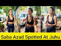 Bollywood Action Hero Hrithik Roshan Girlfriend Saba Azad Spotted At Juhu