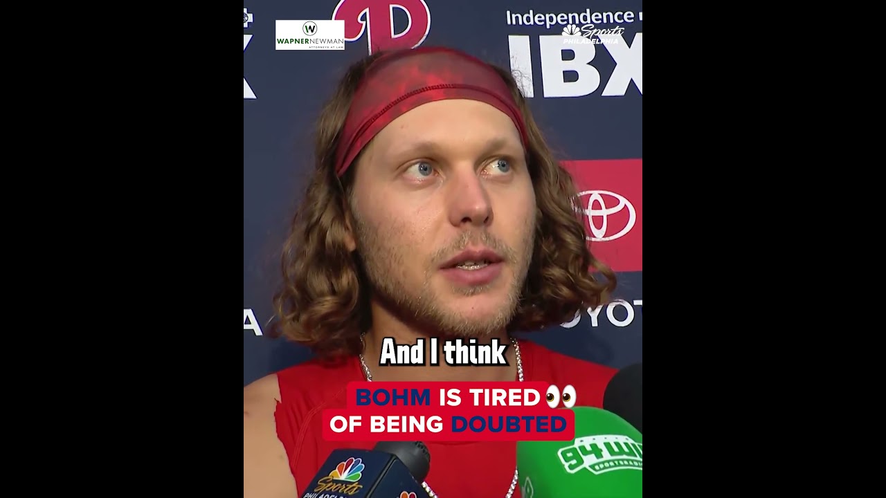Alec Bohm says he was "pissed off" when the Yankees walked Marsh to get to him 👀
