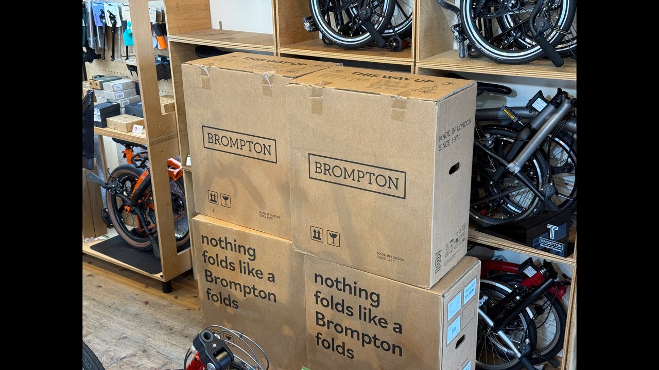 Unboxing the Brompton Classic Edition! - YouTube