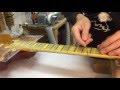 07) Replace guitar fret / Fret End shaping フレット端の丸め