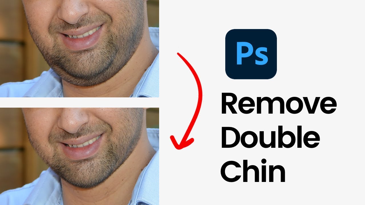  New Remove Double Chin in Photoshop (Fast \u0026 Easy)