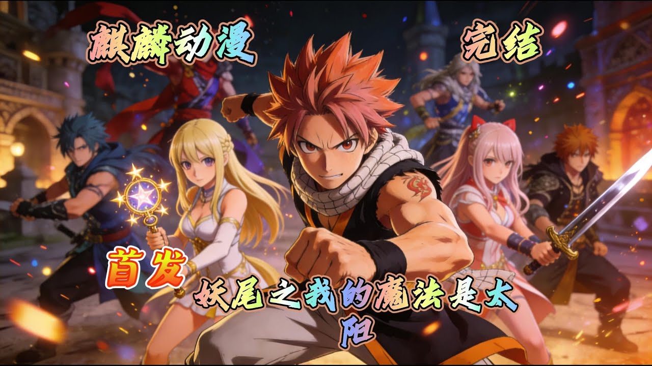 🔥妖尾同人文🔥七大罪，傲慢之狮艾斯卡诺在讨伐完魔神王之后，太阳恩宠从身体剥离，穿越到别的世界中，在新的世界，又会有怎样的传奇诞生？ #妖精的尾巴 #动漫  #二次元 #玄幻 #动画 #donghua