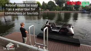 vnautomate net media Roboat“ Selbstfahrendes Boot transportiert Touristen in Amsterdam