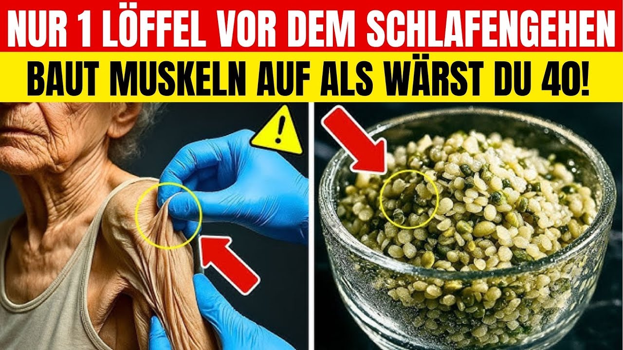 Muskeln aufbauen nach 70: Dieses Samenprotein ist stärker als Eier! ab iss title k mu