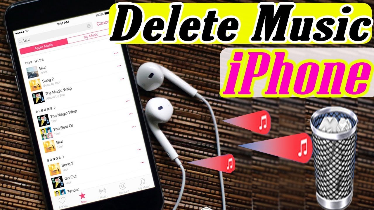 How To Delete Music From iPhone YouTube