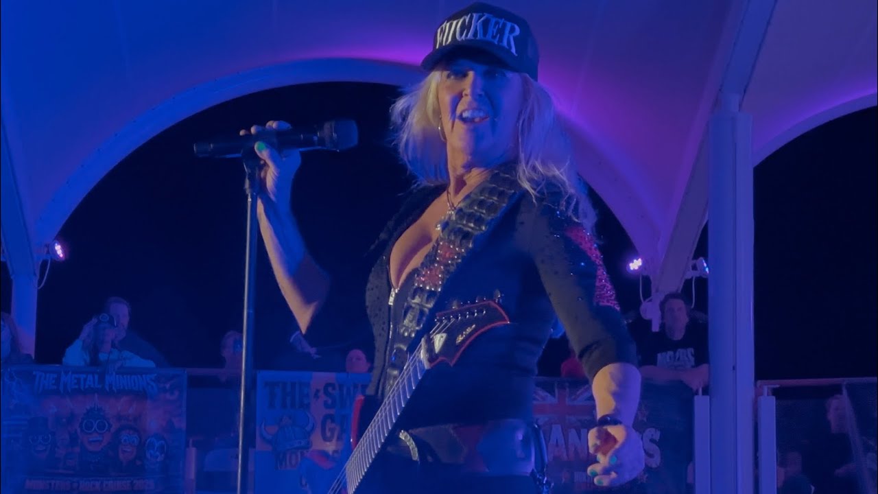 Lita Ford - Playin’ With Fire, 4-15-2026 at the Pool Stage on The Monsters of Rock Cruise 