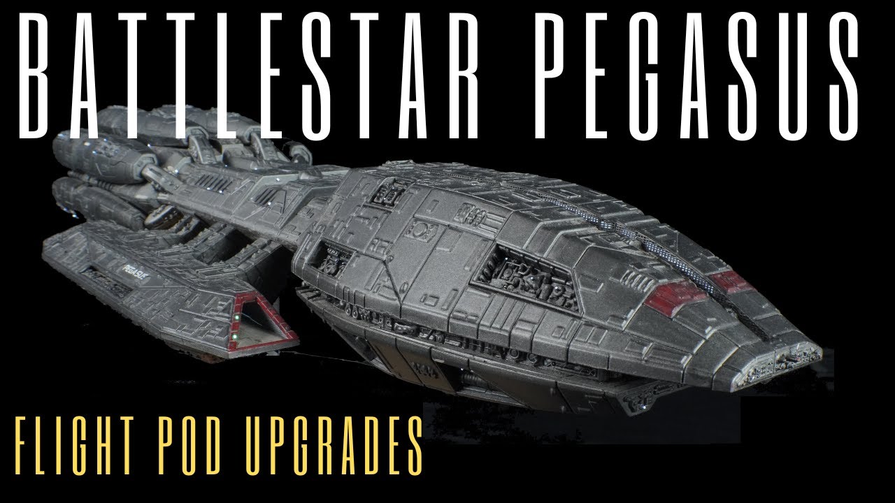 Opening Up the Flight Pods! | Battlestar Pegasus Build Part 1 - YouTube