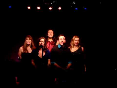 Cast of Bound for Broadway Jan 5, 2010 singing "I ...