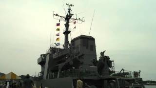 H24/07/01 海上自衛隊 多用途支援艦「えんしゅう」 館山多目的観光桟橋