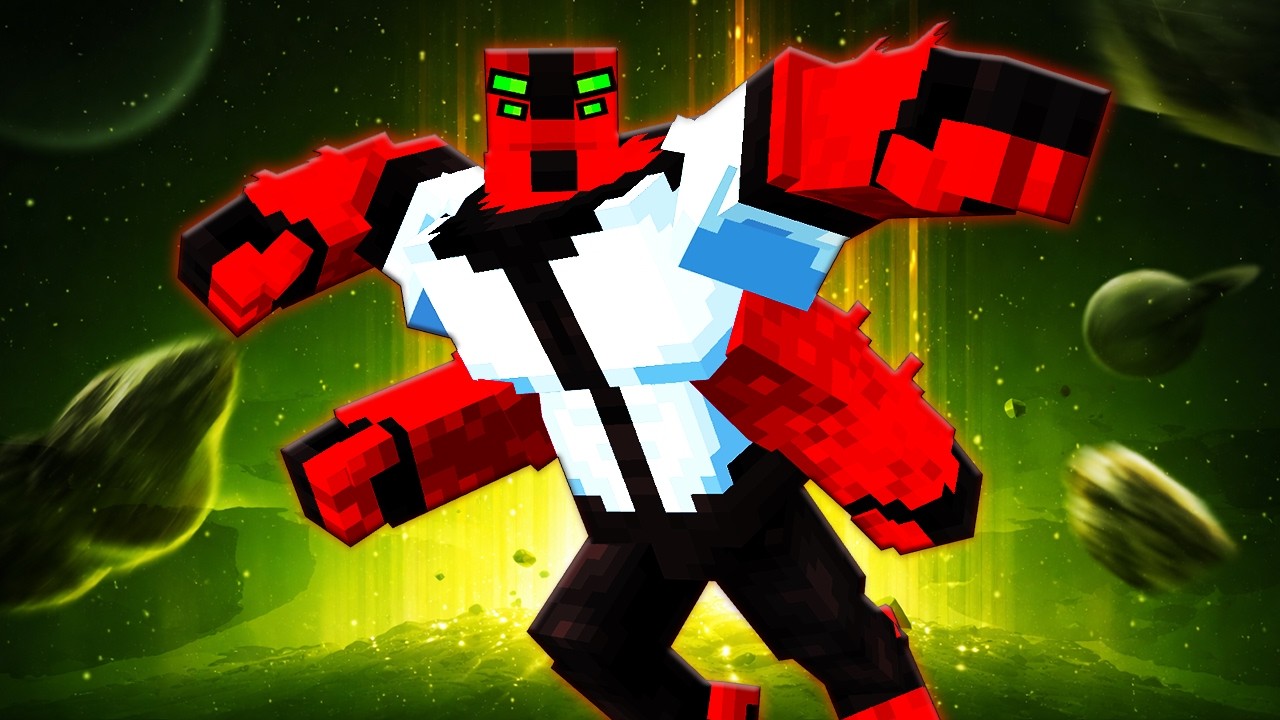 Przetrwałem 100 DNI jako BEN 10 w Minecraft!