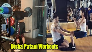 Disha Patanis Unbelievable Workout Session With Instructor