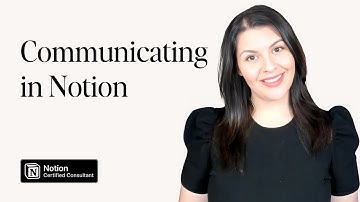 Communicating in Notion