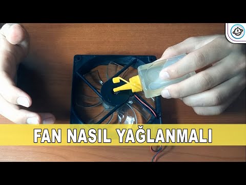 Video: Bir Fan Nasıl Yağlanır