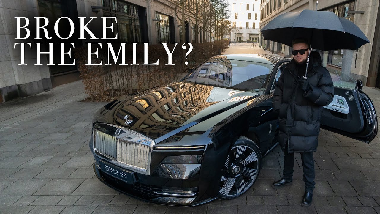 Broke the Emily in Rolls-Royce Spectre worth €500,000? A Day with the Most Expensive Electric Car!