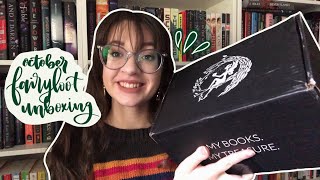 October Fairyloot Unboxing!