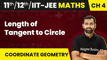 Length of Tangent to Circle - Circle | Maths | Class 11/12/IIT-JEE | 2024-25