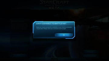 Even Starcraft 2 hates when Battle.net is down