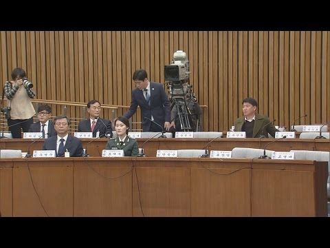 [5차 청문회] 손혜원 "정동춘 - 노승일 계속 필담"