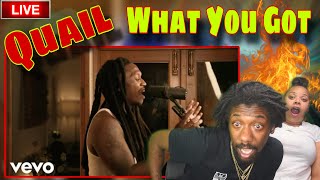 FIRST TIME HEARING | Quail - What You Got (Live Session) | REACTION