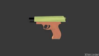 Gun reload animation in 3d prisma screenshot 4