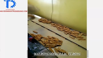 Máy đóng gói kẹo lạc tự động- Sự lựa chọn tốt nhất
