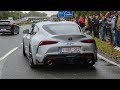 Sportcars leaving a Carshow | Powercars & Coffee 2019