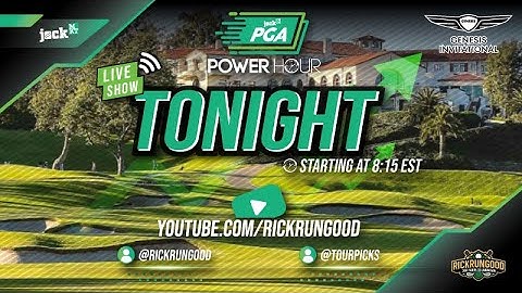 Genesis Invitational Jock MKT Power Hour LIVE!