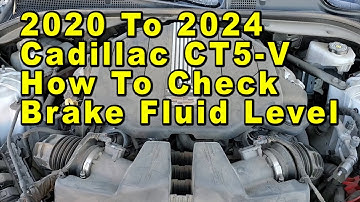 2016 To 2022 Honda HR-V How To Check Brake Fluid Level In Reservoir - Max & Min Lines