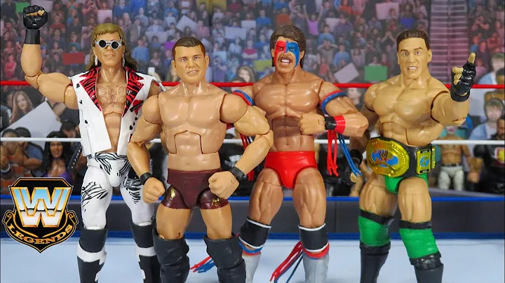 WWE Mattel Legends Series 17 FULL SET Review! Aj S...