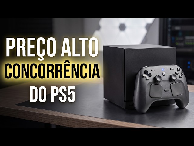 A CASA CAIU!! VALVE REVELA PREÇO DA STEAM MACHINE E ACABA COM A ESPERANÇA DE MAIS UM CONCORRENTE PS5