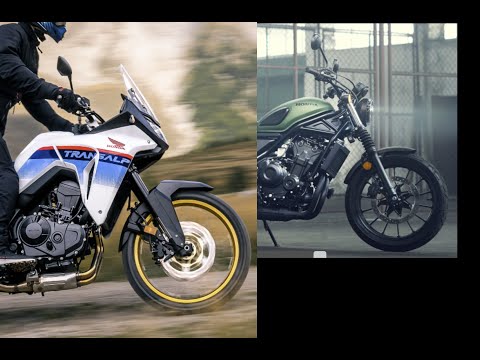 HONDA CL500、XL750トランザルプ試乗 CL250が気に入ったので500も乗っ