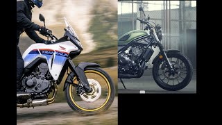 HONDA　CL500、XL750トランザルプ試乗　CL250が気に入ったので500も乗ってきました。ついでにローダウンシートのトランザルプにも