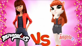 My Talking angela 2 || Lila Rossi || Miraculous 🐞 || Makeover💄/Cosplay