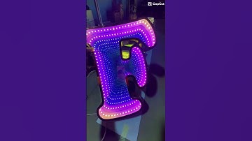 Chữ vô cực dùng ngoài trời. Free consultation and guidance #diy #sign #decor #quangcaotamika #mirror