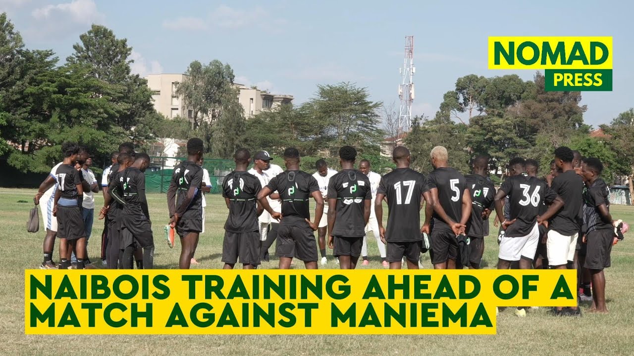 Найбоис тренируется перед матчем с Маниемой