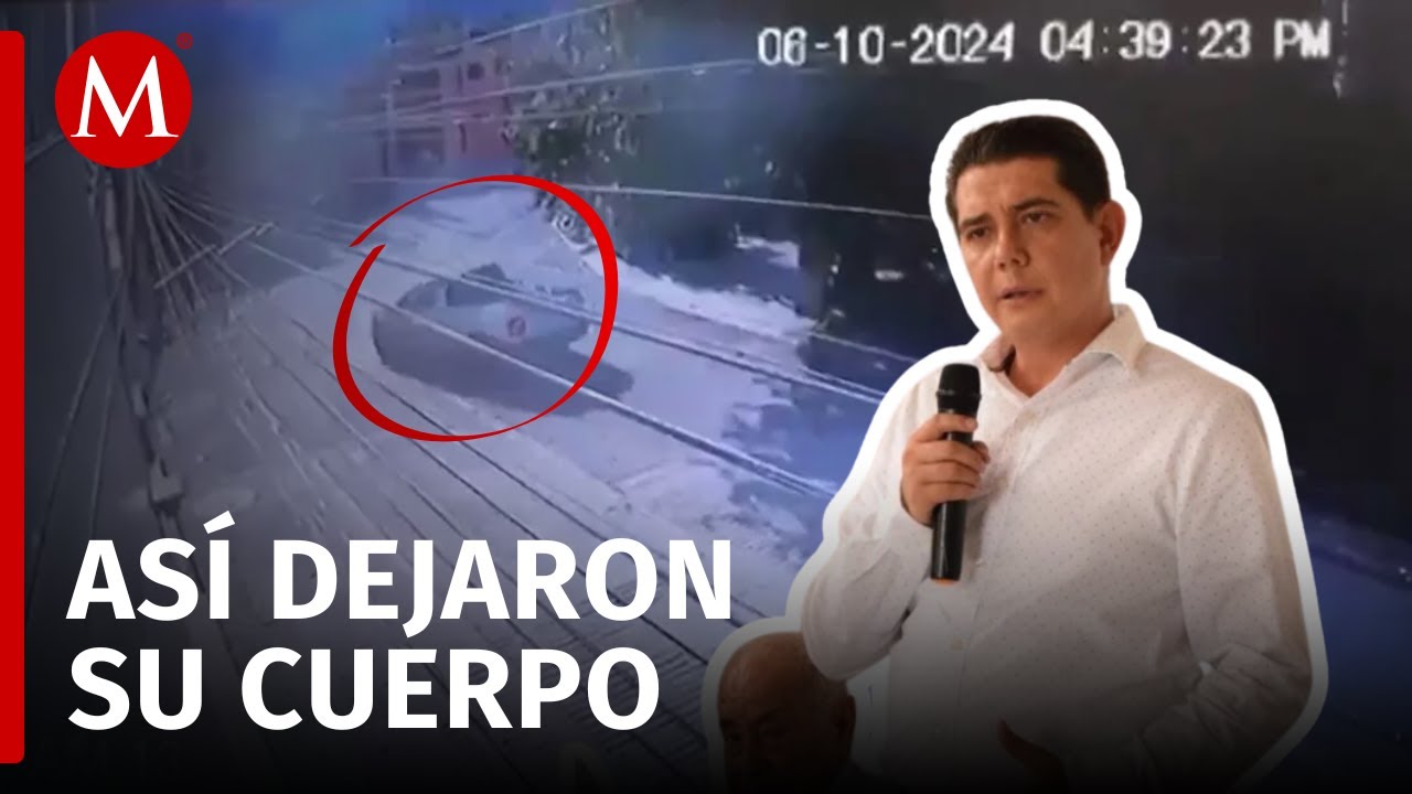 Revelan nuevo VIDEO del asesinato de Alejandro Arcos en Chilpancingo