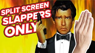 GoldenEye: SLAPPERS ONLY! Split Screen | Let's Play Goldeneye Split Screen Multiplayer