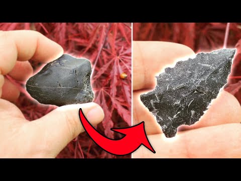 Como fazer uma ponta de flecha de cascalho!
