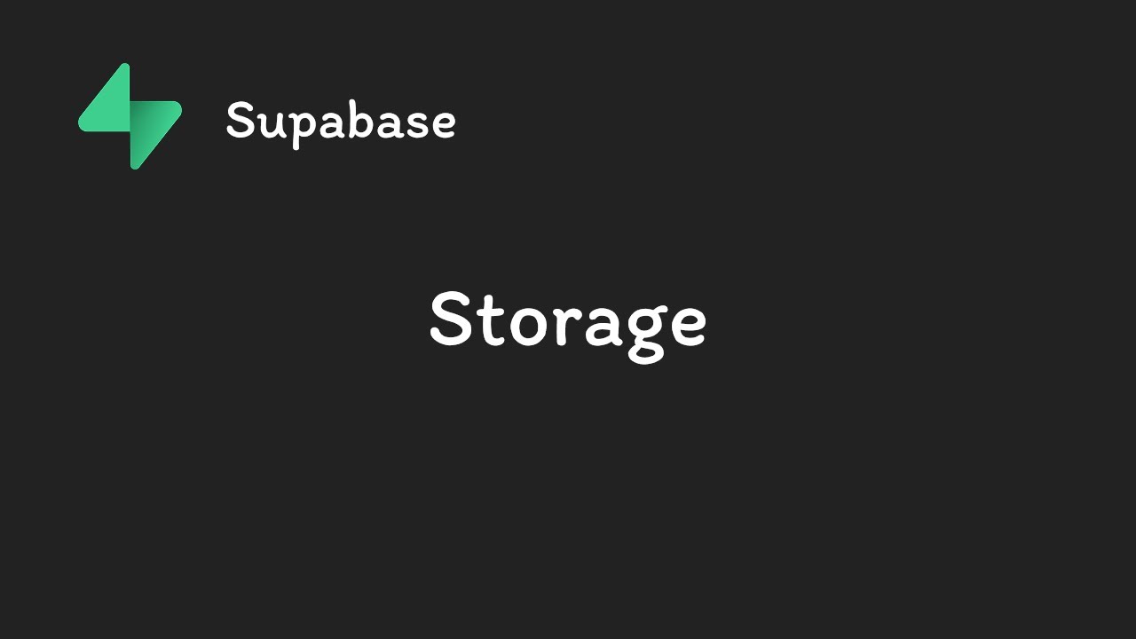 Supabase Storage in Flutter | Upload, Get Public URL & Delete Image ...