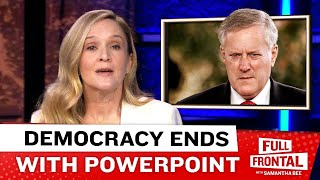 Mark Meadows is Having a VERY Bad Week