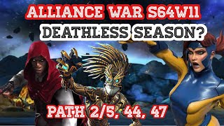 Hood and Warlock tag team Alliance war! AW S64W11 | MCOC