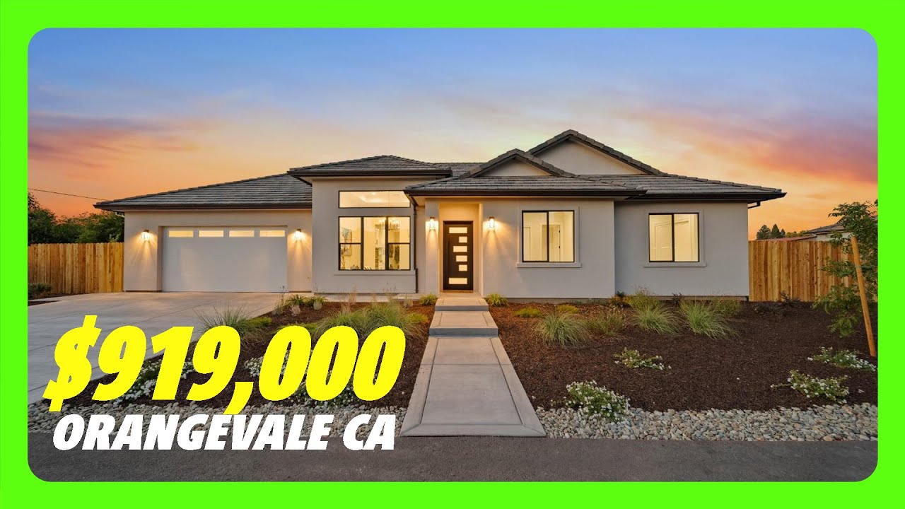 House For Sale In Orangevale California New Construction YouTube